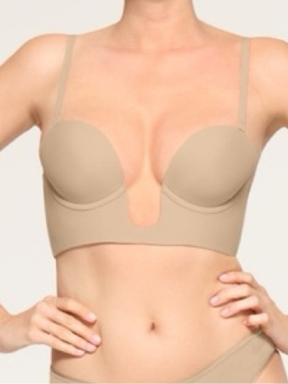 Skims | Strapless Convertible Nude Longline Bra - Women Intimates